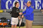 MBBall Senior Day  Men's Basketball Senior Day. - Photo By: KEITH NORDSTROM : Wheaton, basketball, Senior Day